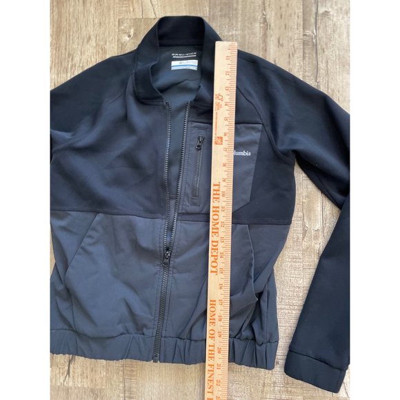 Columbia Womens Omni Wick Full Zip Jacket Lightweight Black Size XS - Picture 3 of 7